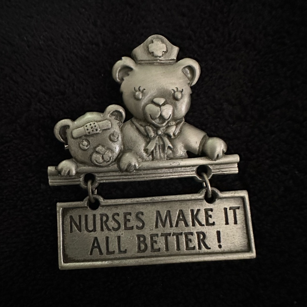 Nursing Pin Brooch